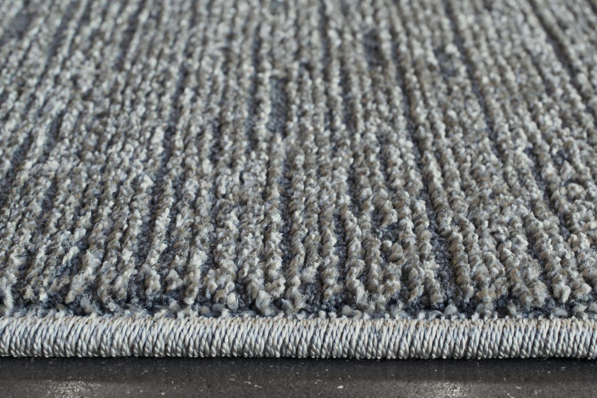 Webteppich Tresor Grau-Grau-Grau 80 x 150 cm