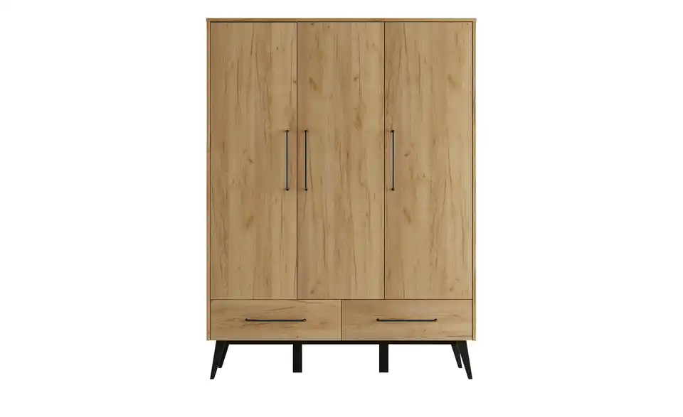 Kleiderschrank 3-türig Retro
