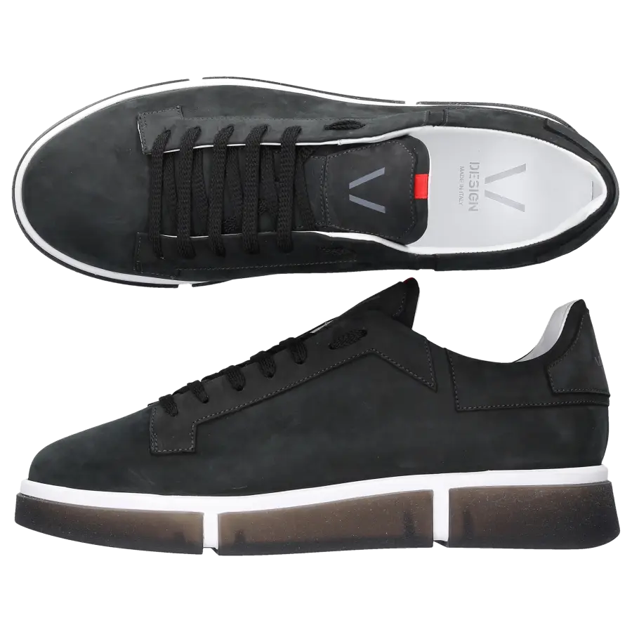 V Design - Sneaker low PRIME RADICAL Nubukleder - grau