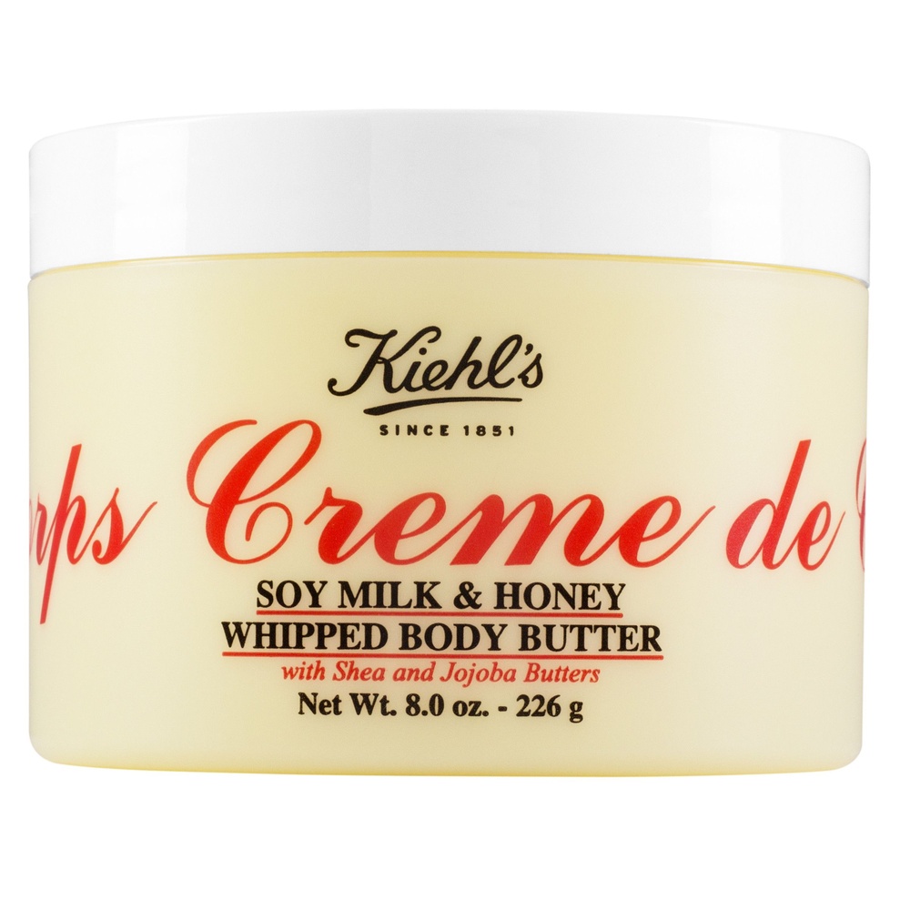 kiehl's Creme De Corps Whipped Body Butter Crème fouettée nourrissante au beurre de karité pour le corps