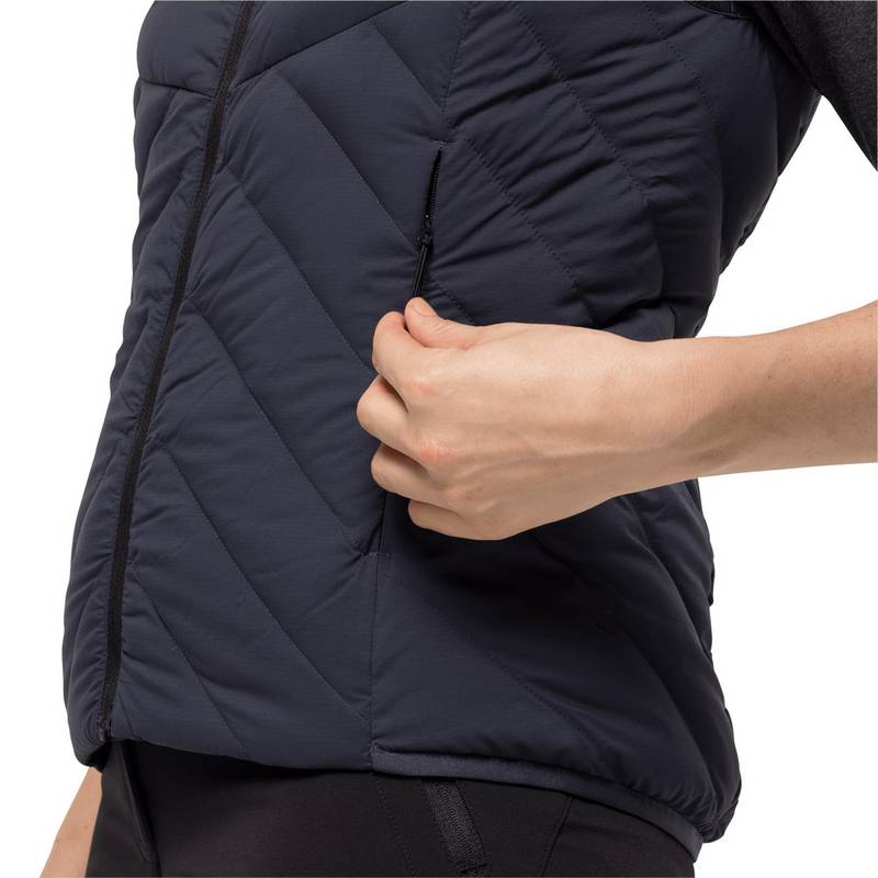 Jack Wolfskin ATHLETIC VEST W Daunenweste Damen
