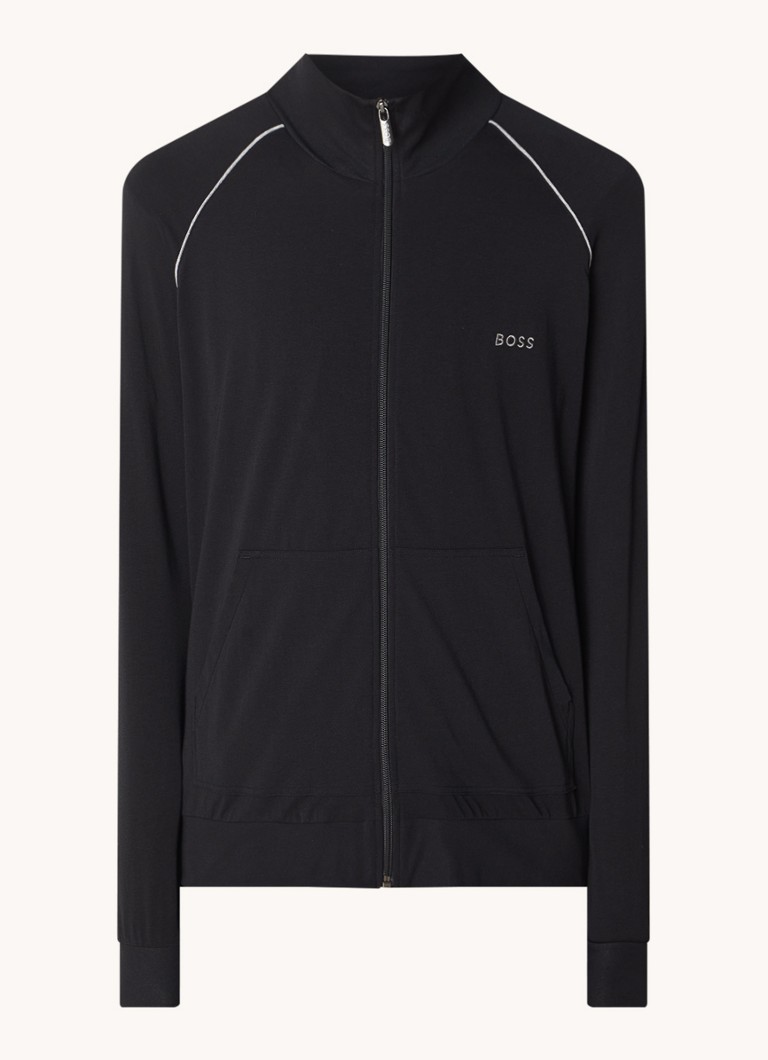 Sweat-shirt HUGO BOSS Mix & Match avec logo brodé et poches latérales