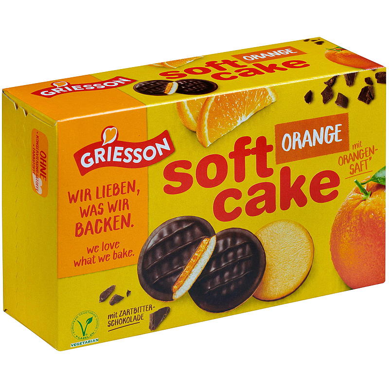 Soft cake 300 g Appelsin