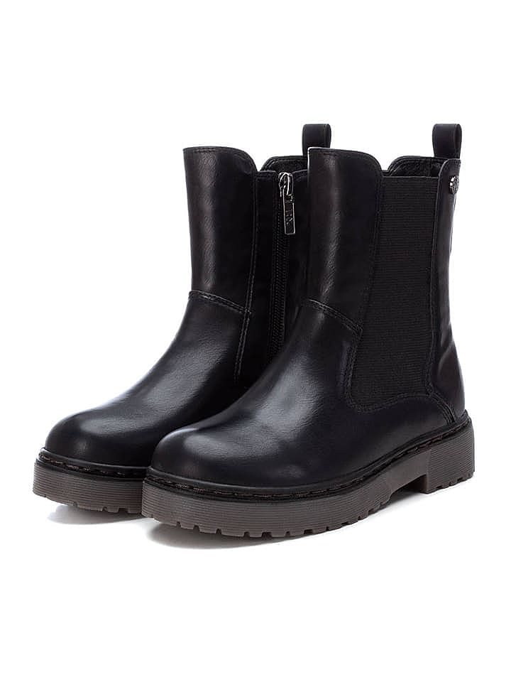 XTI Kids Chelsea-Boots in Schwarz günstig kaufen 34