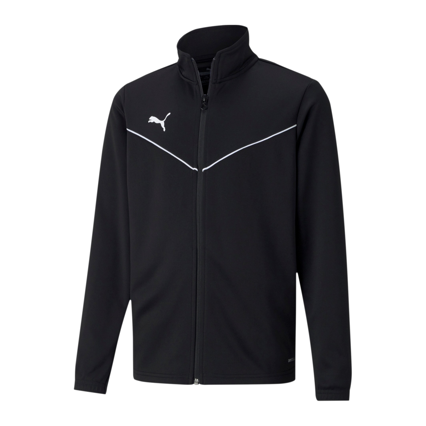 PUMA teamRISE Poly Trainingsjacke Kids Schwarz F03