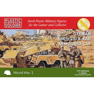 1:72 German SdKfz 231 8 rad armoured car (3)