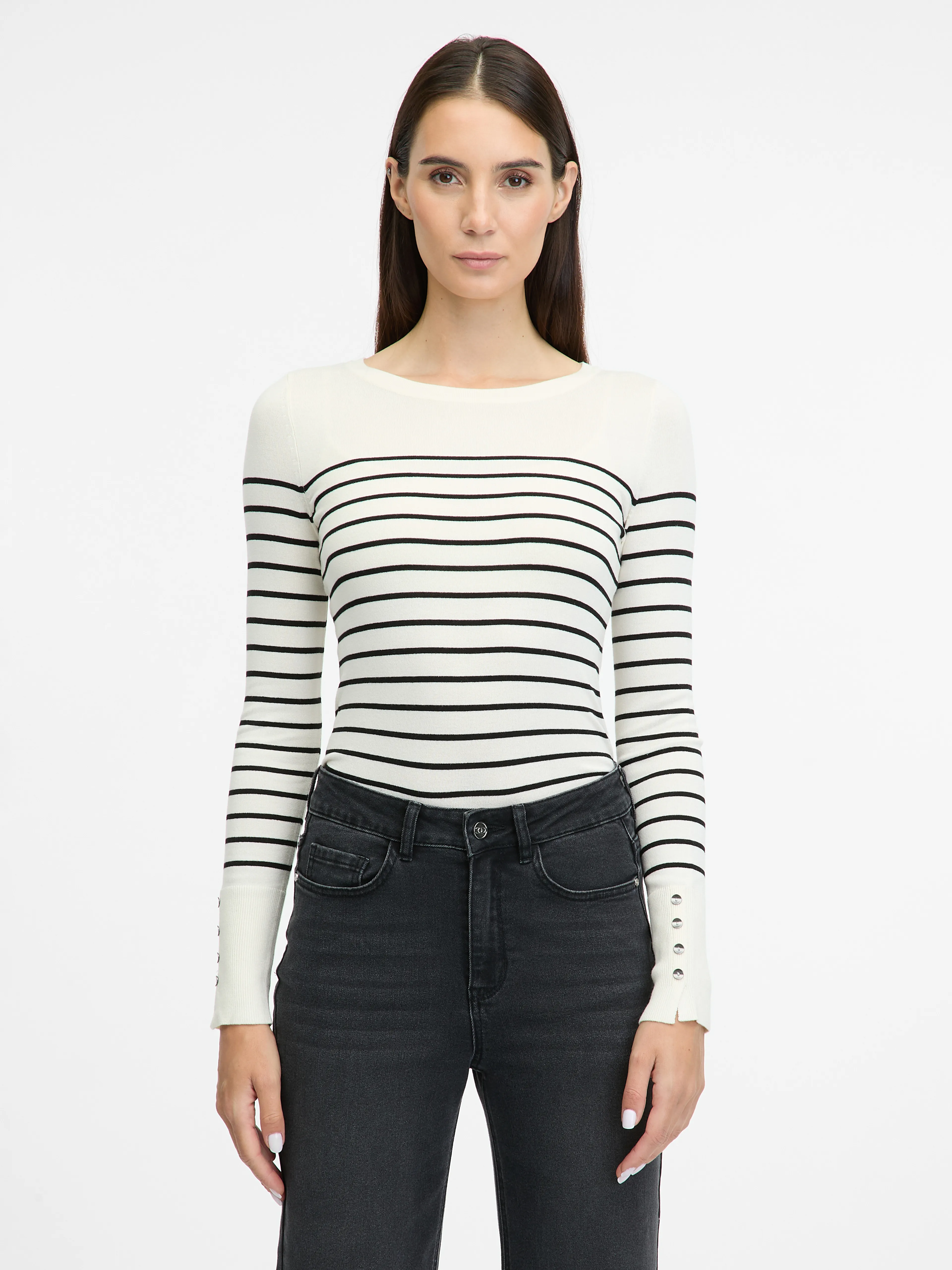Cremefarbener Damenpullover ORSAY
