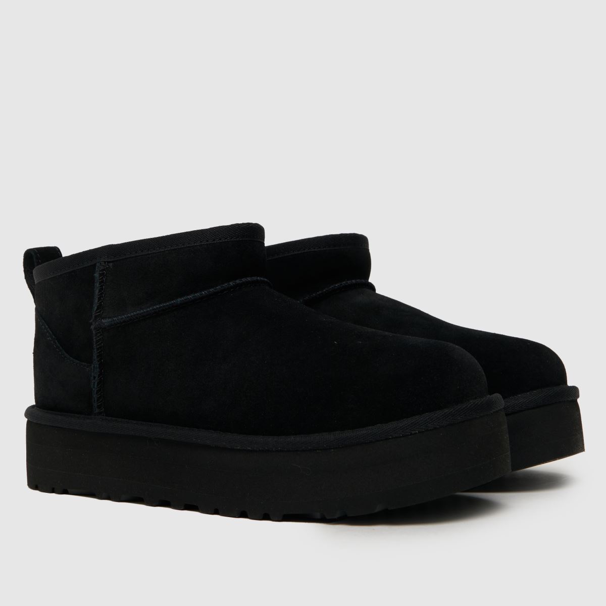 UGG fekete klasszikus ultra mini platform junior csizma