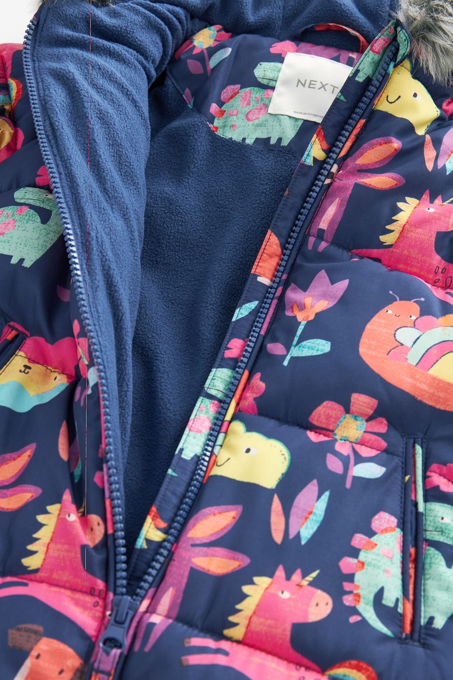 Next Schneeoverall Wasserabweisender Schneeanzug mit Figurenmotiv (1-tlg)