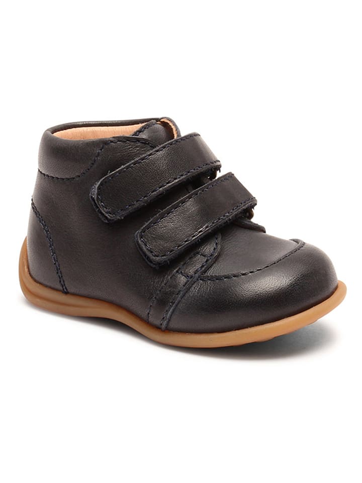 bisgaard Leder-Lauflernschuhe in Dunkelblau günstig kaufen