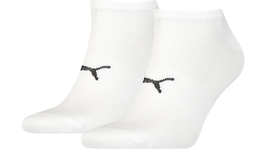 PUMA Unisex Sneaker Socken Sport Light 2er Pack white