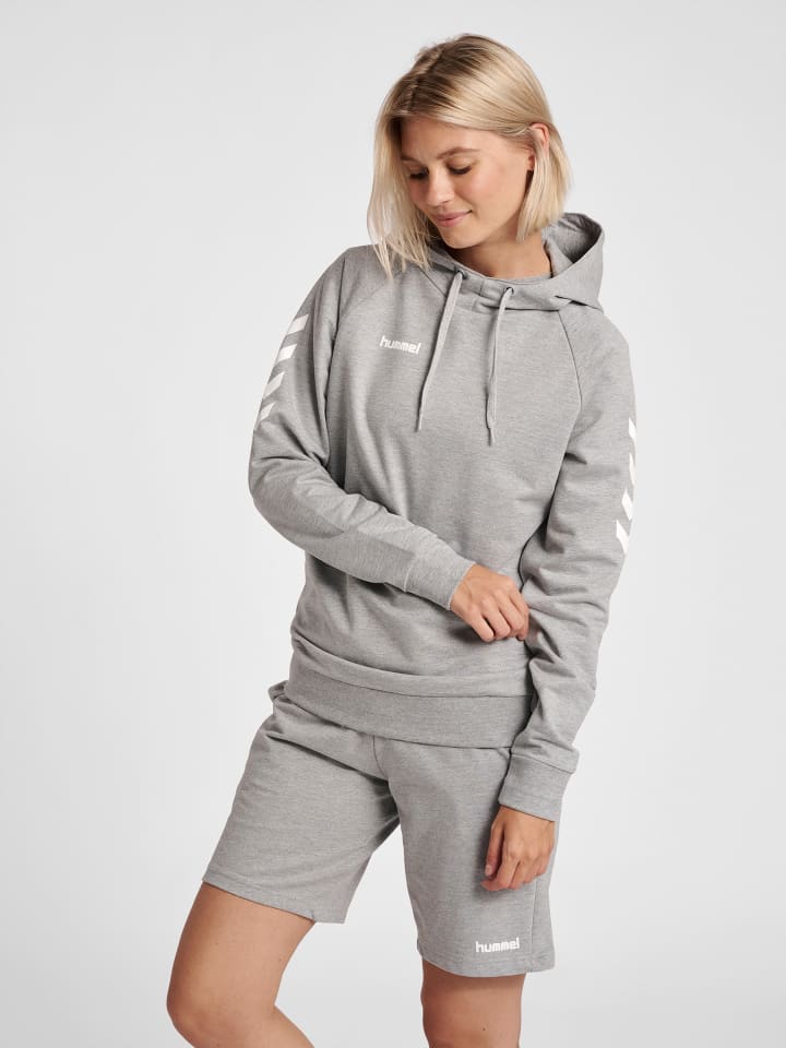 Hummel Hummel Kapuzenpullover Hmlgo Damen in GREY MELANGE günstig kaufen