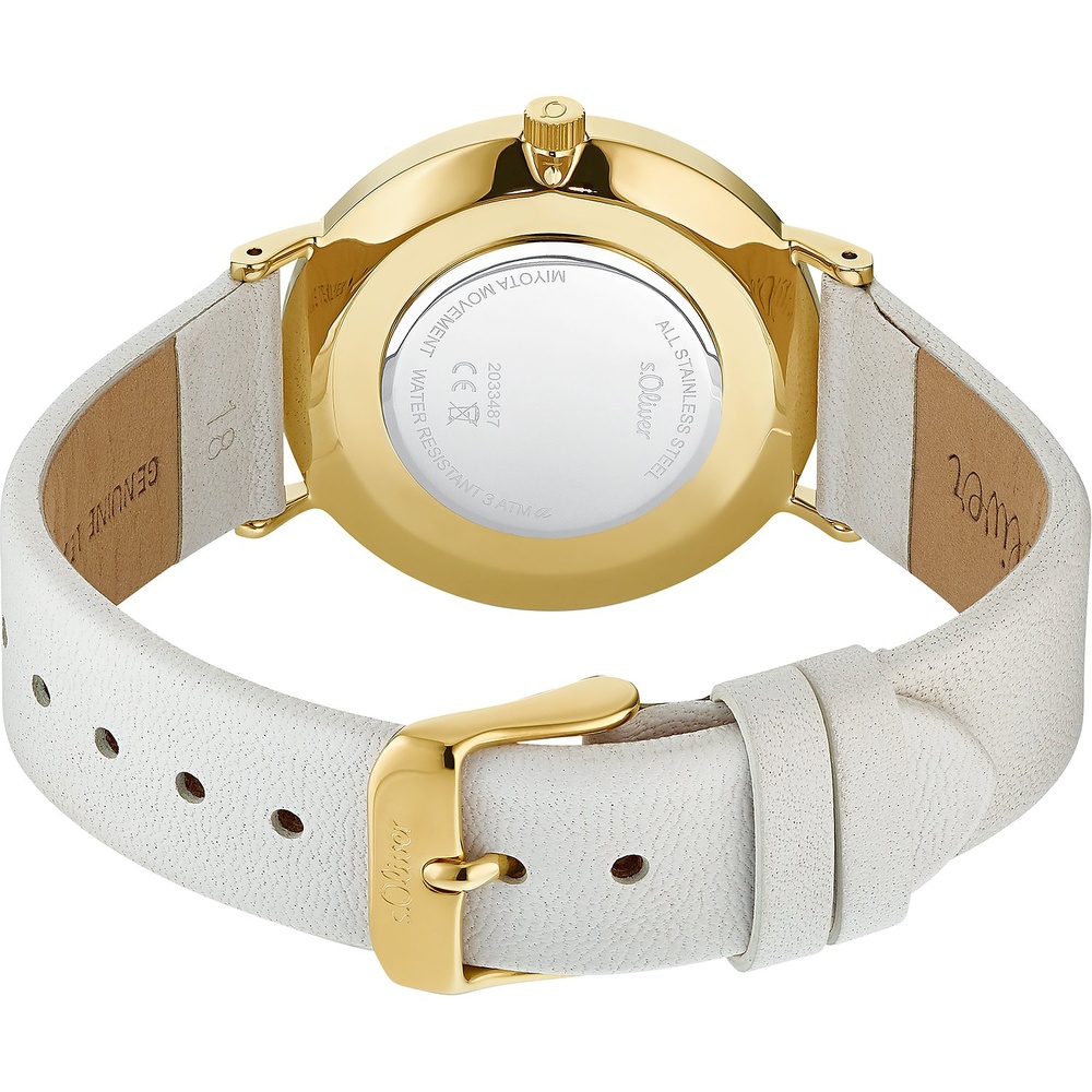 s.Oliver Montre pour femme Acier inoxydable Montre
