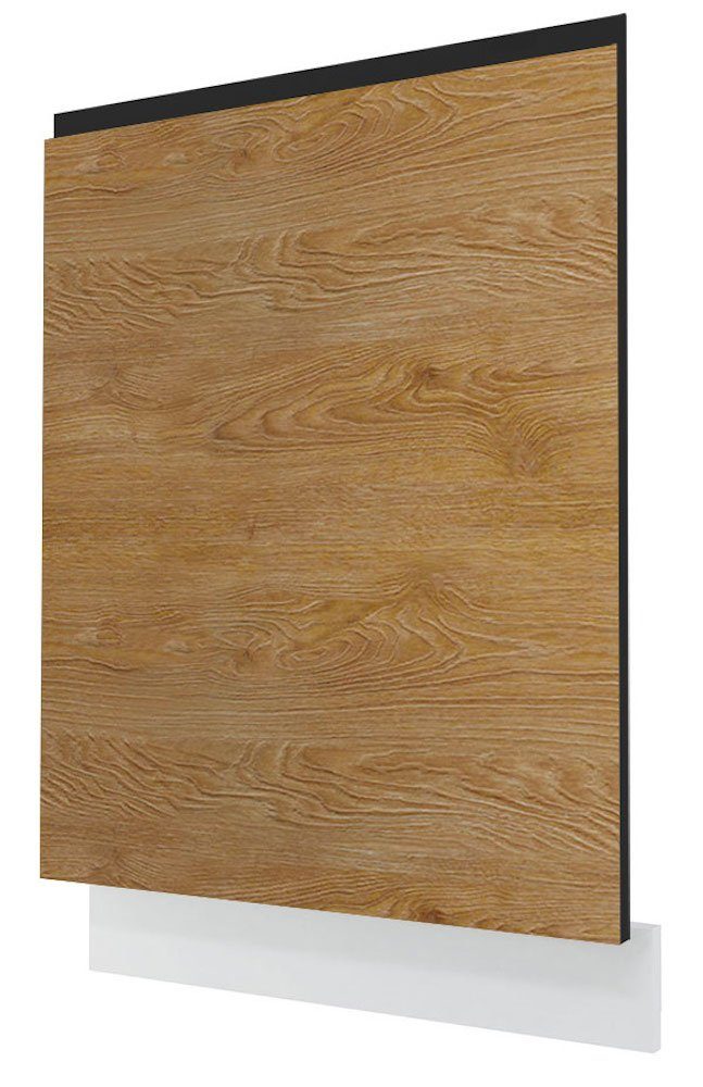 Feldmann-Wohnen Sockelblende Treviso, 60cm Front- und Sockelfarbe wählbar grifflos vollintegriert