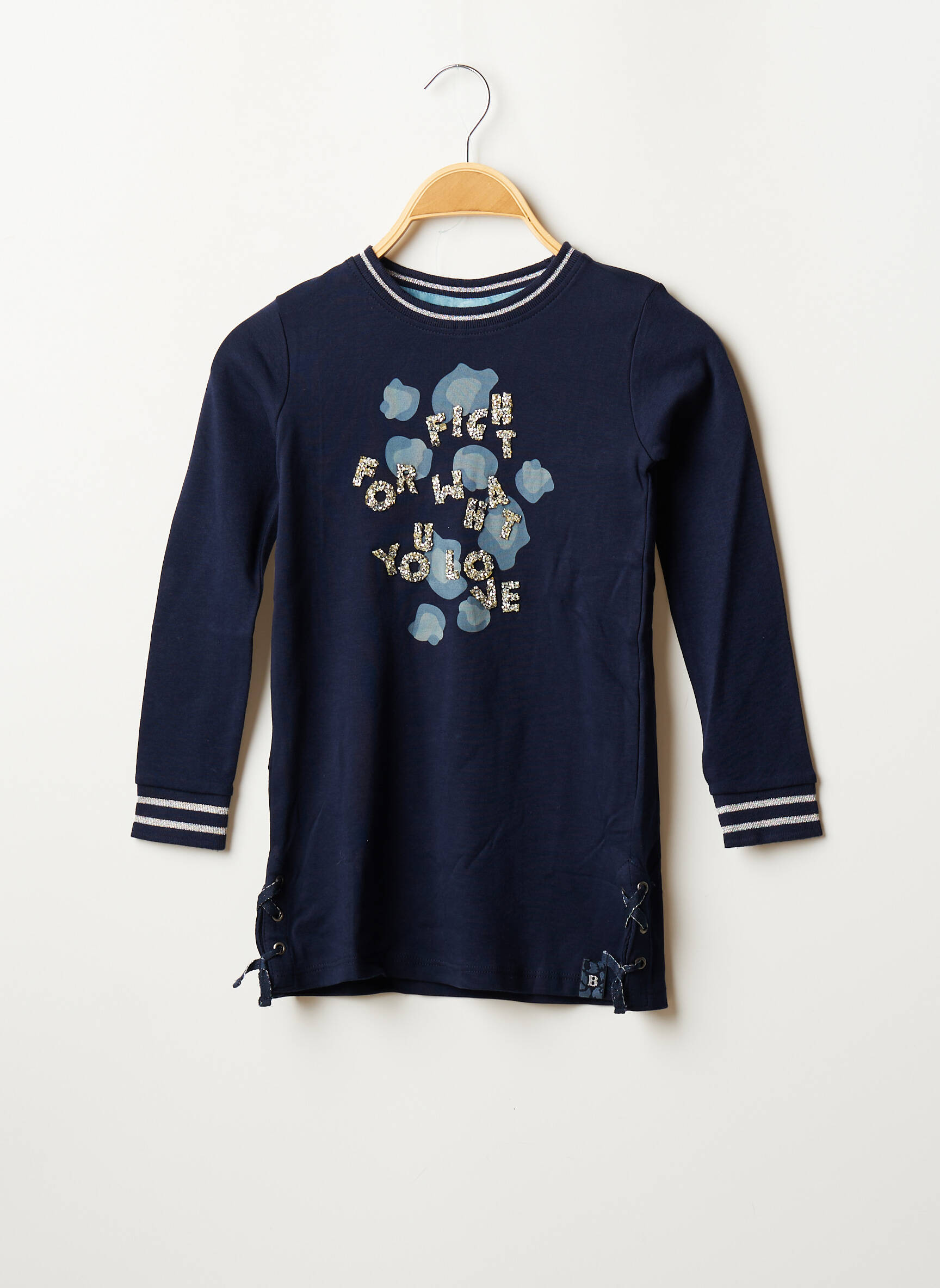 Boboli Robes Mi Longues Fille couleur bleu