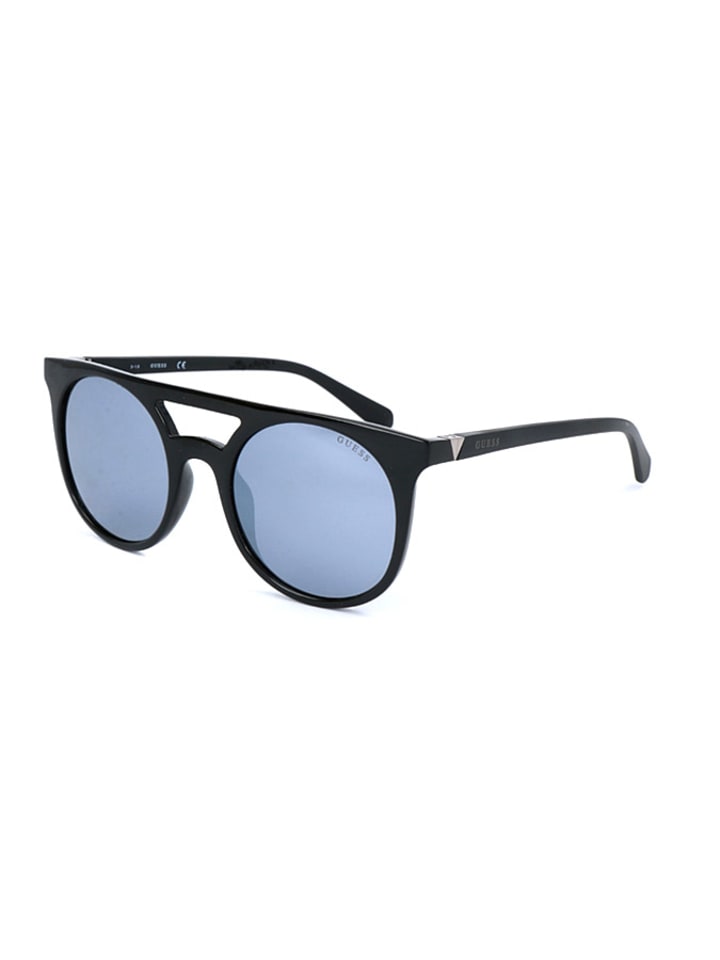 Guess Herren-Sonnenbrille in Schwarz günstig kaufen 52