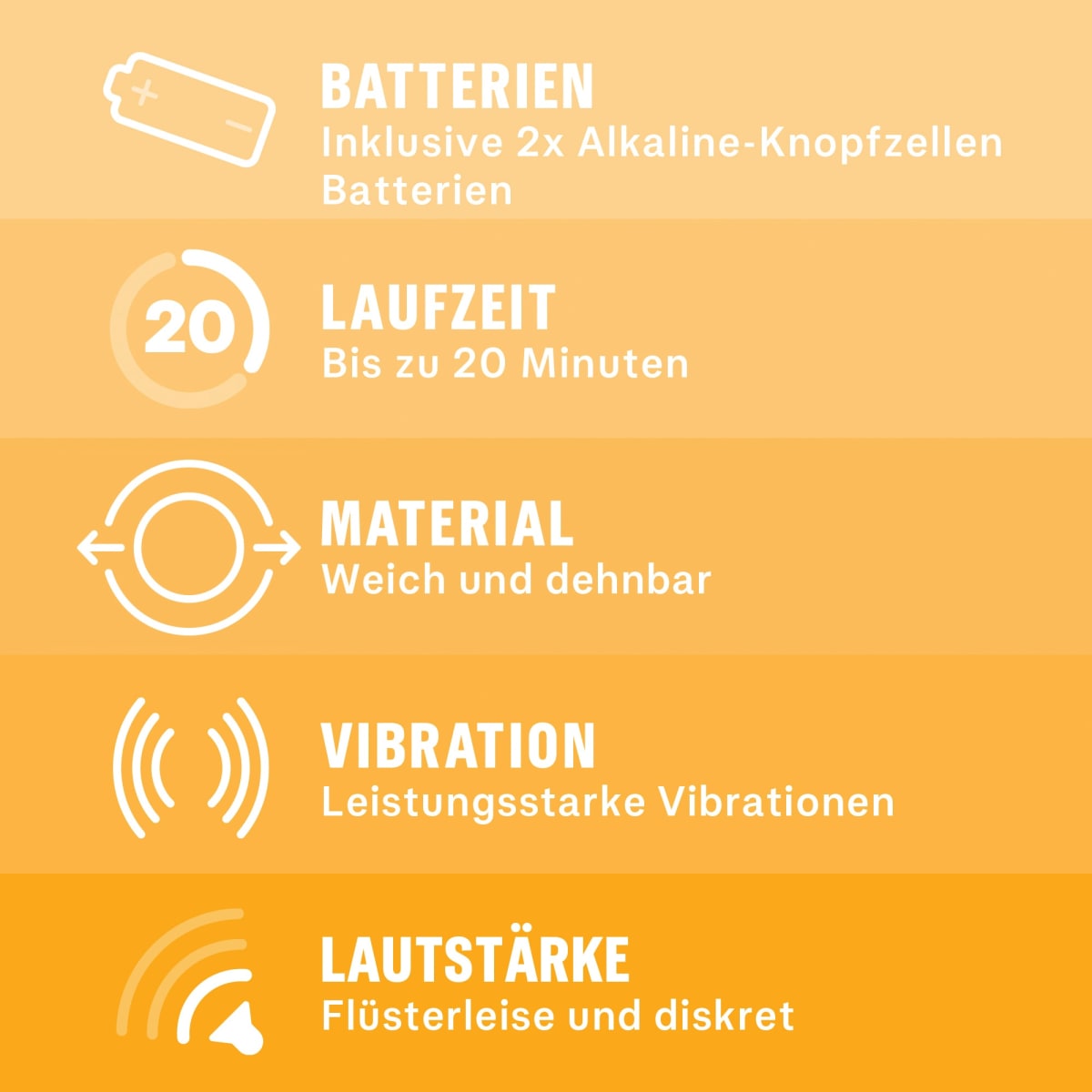 Intense Vibrations Ring, 1 St