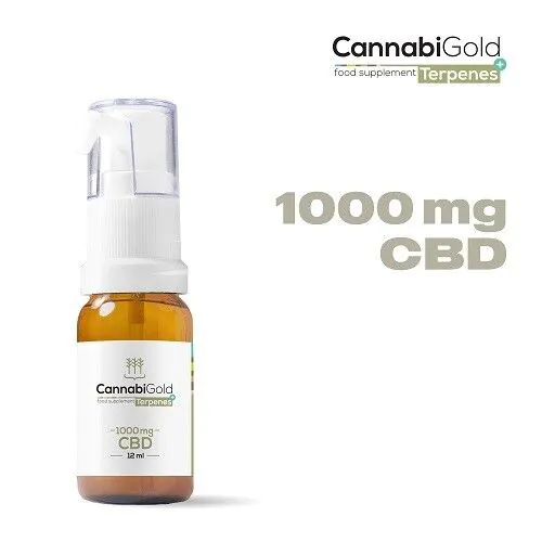 Τερπένια CannabiGold+ 1000 mg CBD 12 ml