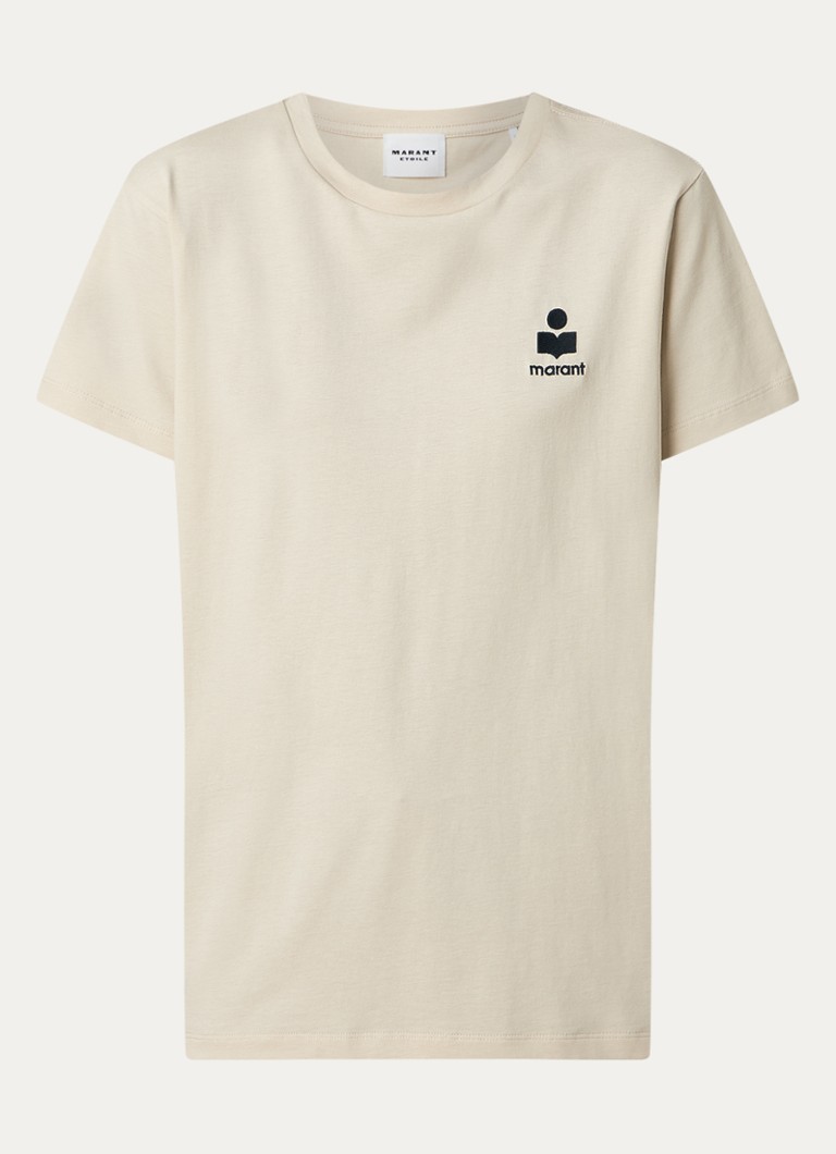 T-shirt Isabel Marant Aby in cotone biologico con logo