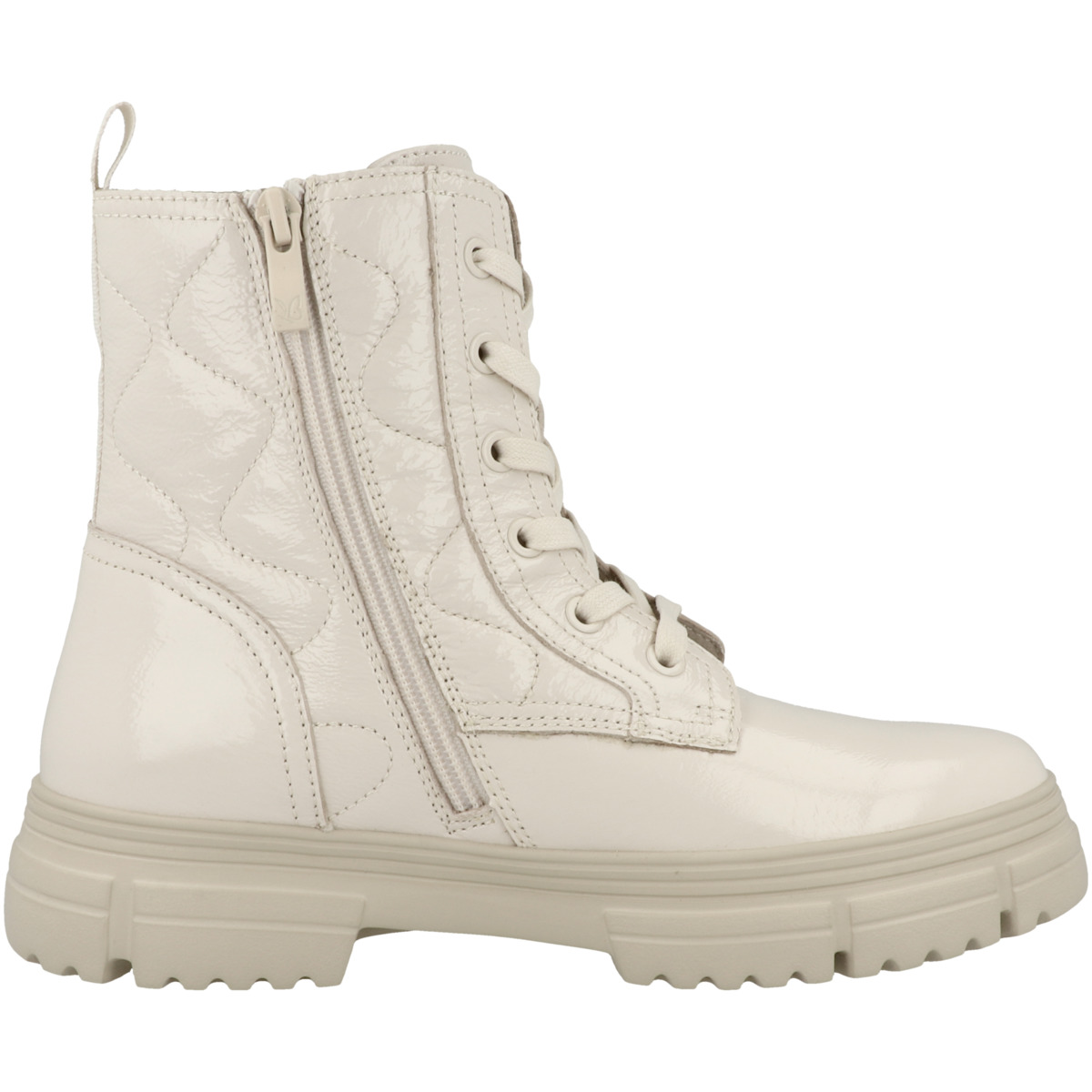 CAPRICE 9-25207-29 Schnürboots creme