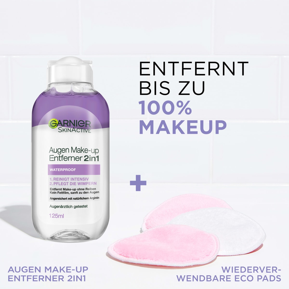Augen Make-up Entferner 2in1, 125 ml