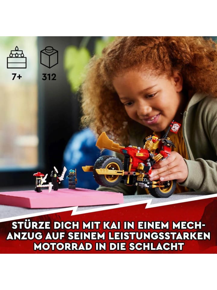 LEGO Bausteine Ninjago 71783 Kais Mech-Bike EVO - ab 7 Jahre günstig kaufen onesize