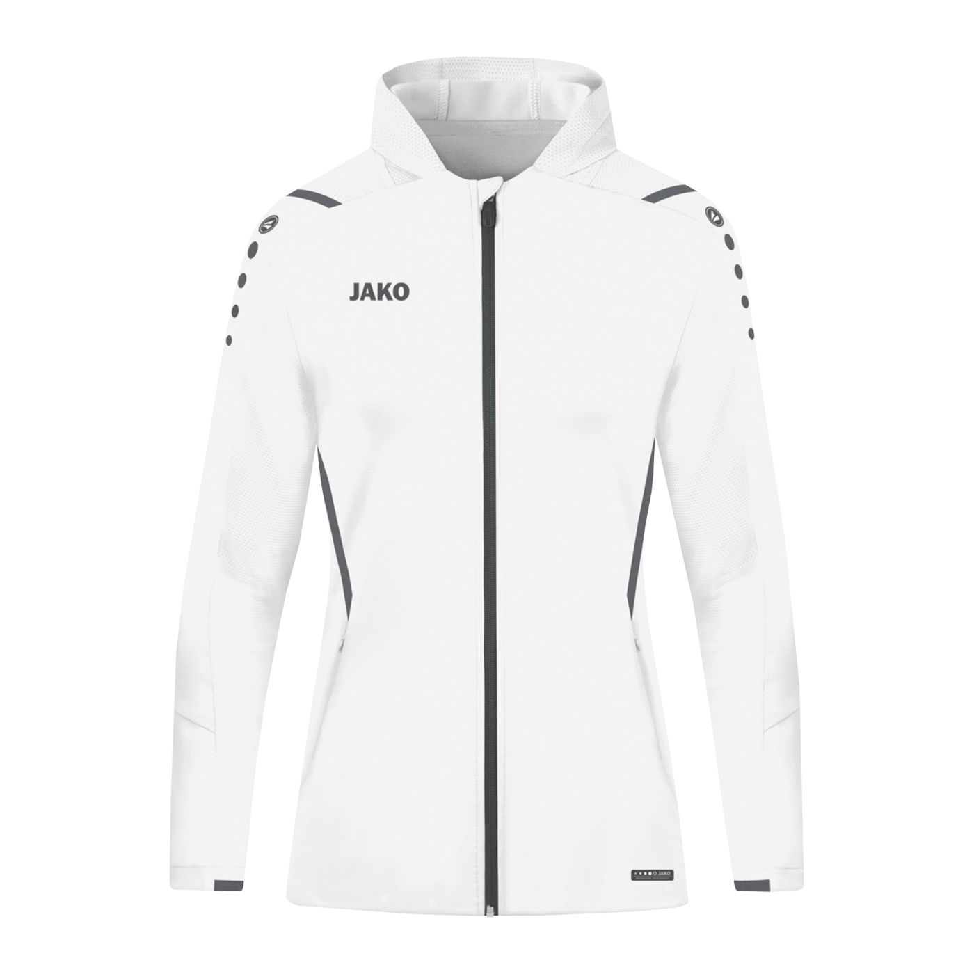 JAKO Challenge Trainingsjacke Damen Weiss F02
