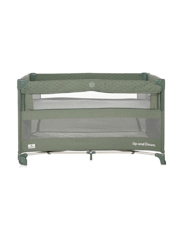 Lorelli Baby Reisebett Up´n Down, in grün günstig kaufen 60x120 cm