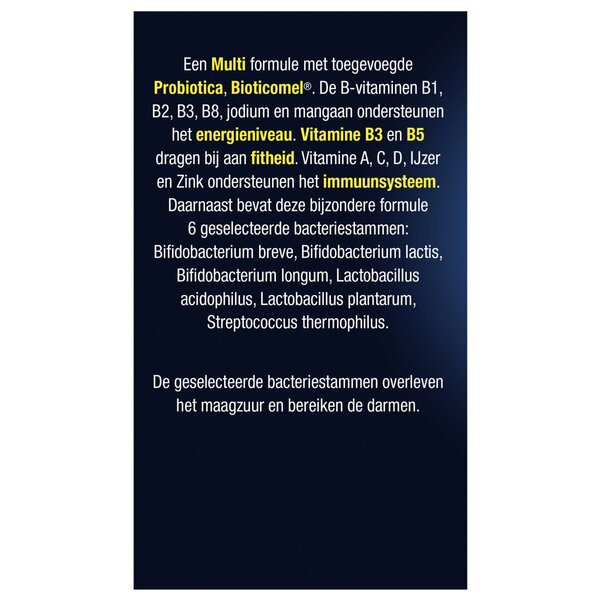 Lucovitaal probiotické vitamíny a minerály komplex kapsuly 30 kusov
