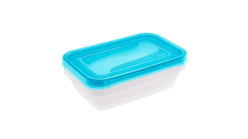 keeeper Frischhaltedosen Set Fredo Fresh 3-tlg. 2,4l fresh-blue transparent