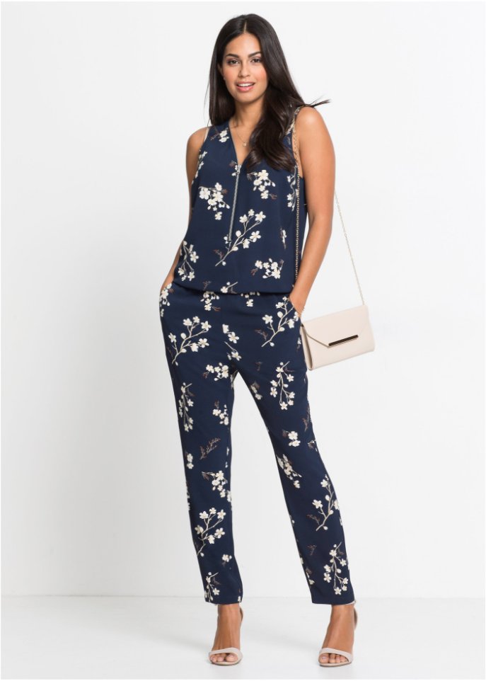 Jumpsuit mit Reißverschluss