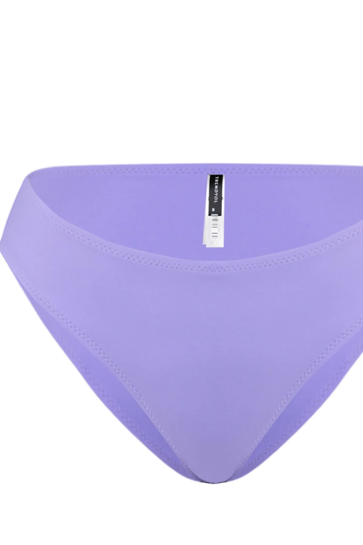 Trendyol Collection  Lila Bikinihose mit V-Ausschnitt und normalem Beinverlauf TBESS22BA0050