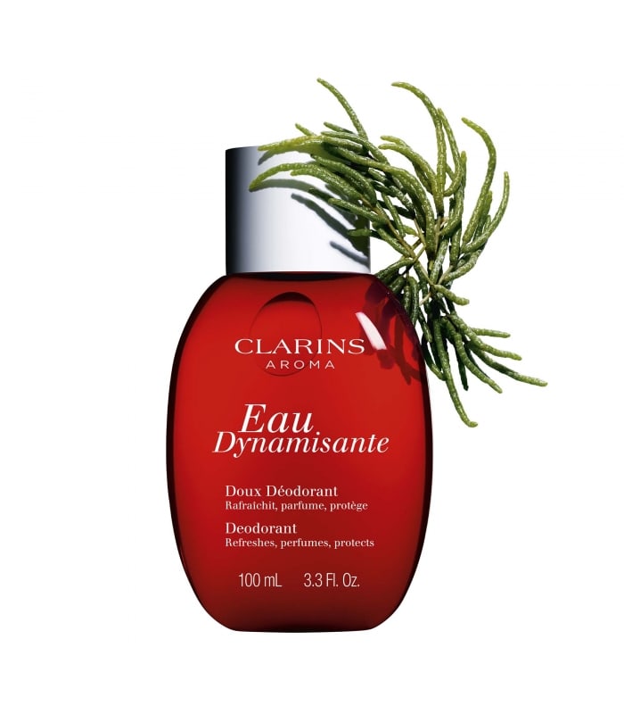 Clarins-EAU DYNAMISANTE-Doux Déodorant Rafraîchit, Parfume, Protège