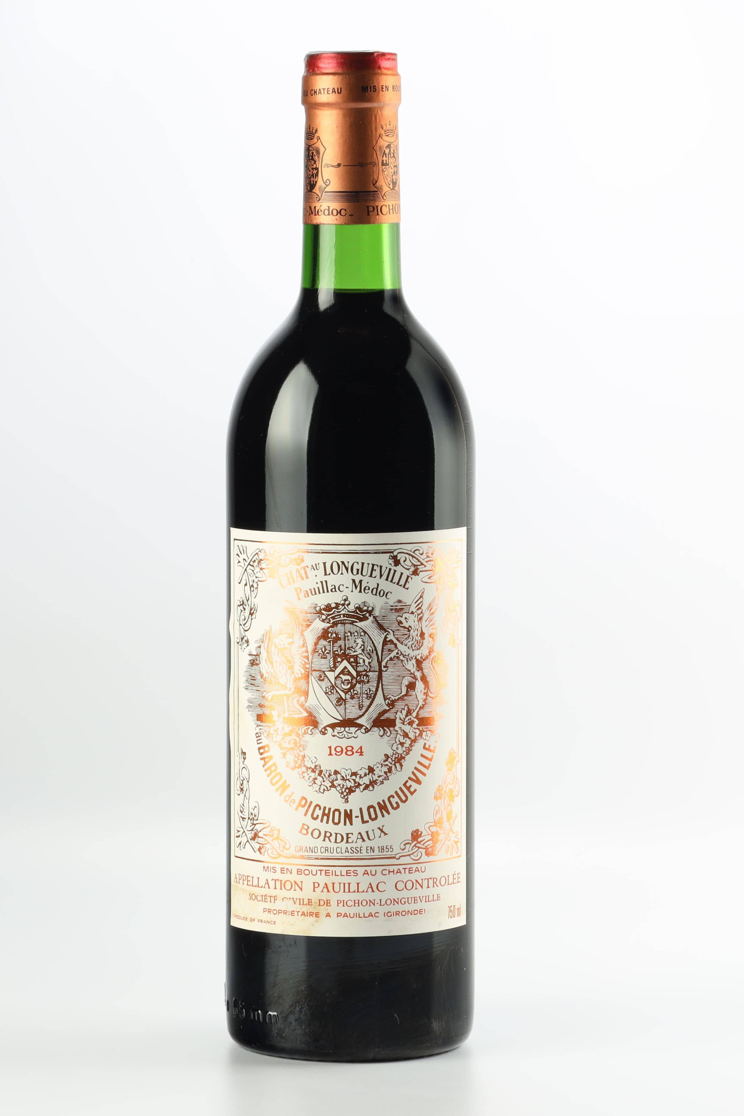 Château Pichon Longueville Baron 1984, Pauillac