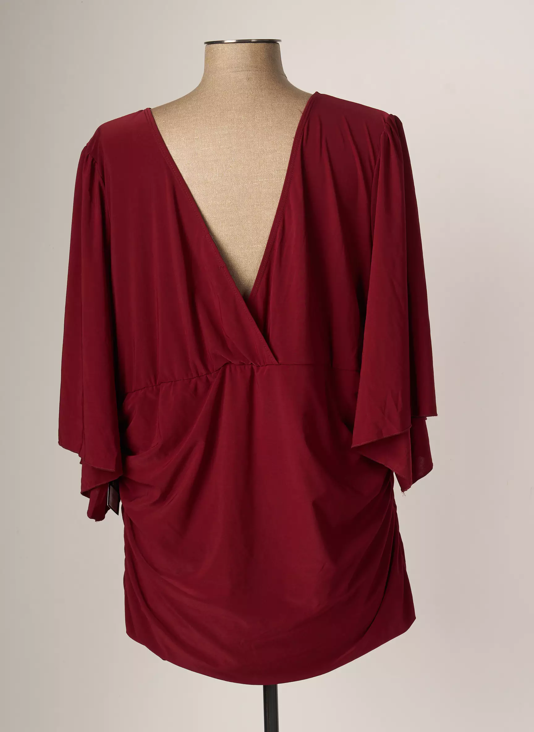 Kiyonna Tops Femme couleur rouge