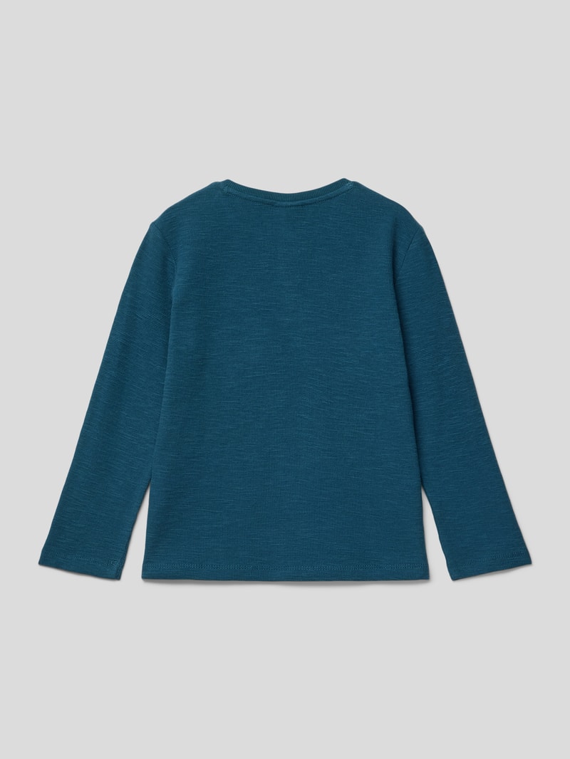 Longsleeve mit Brusttasche in dunkelgrün
