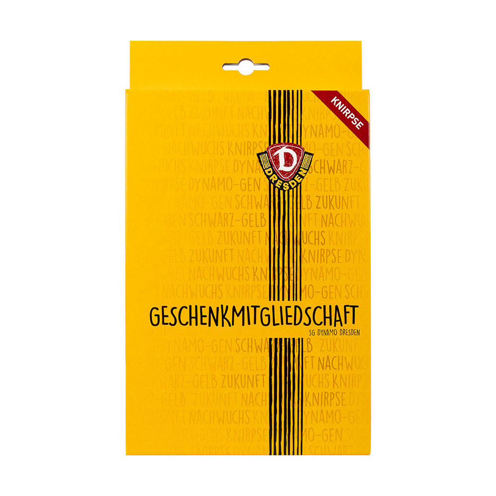 GUTSCHEIN-BOX Mitgliedschaft SG Dynamo Dresden (KNIRPS)