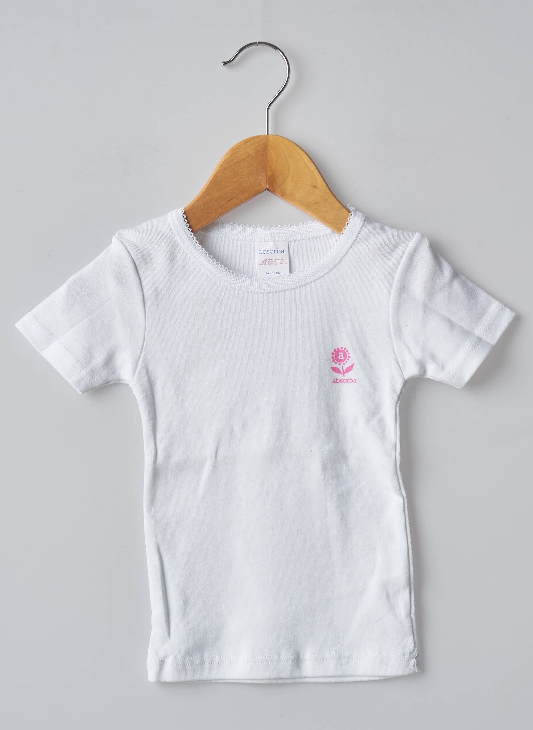 Absorba Tshirts Fille couleur blanc