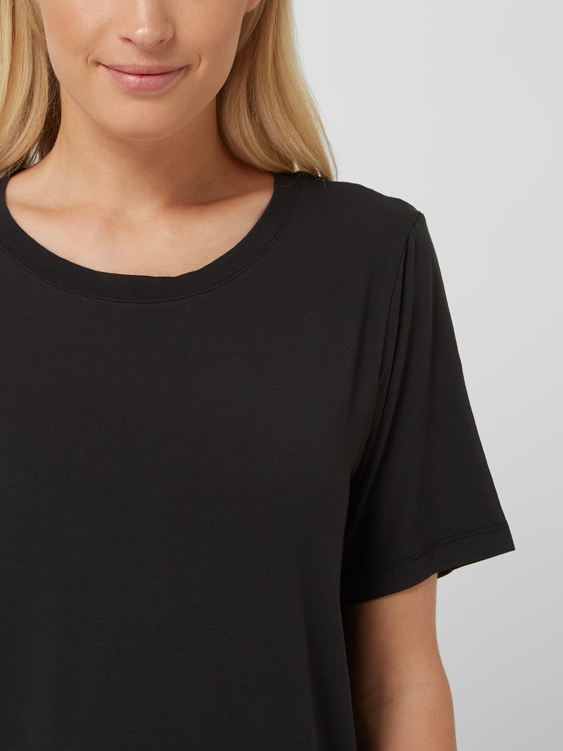 Pyjama mit kurzen Ärmeln in schwarz