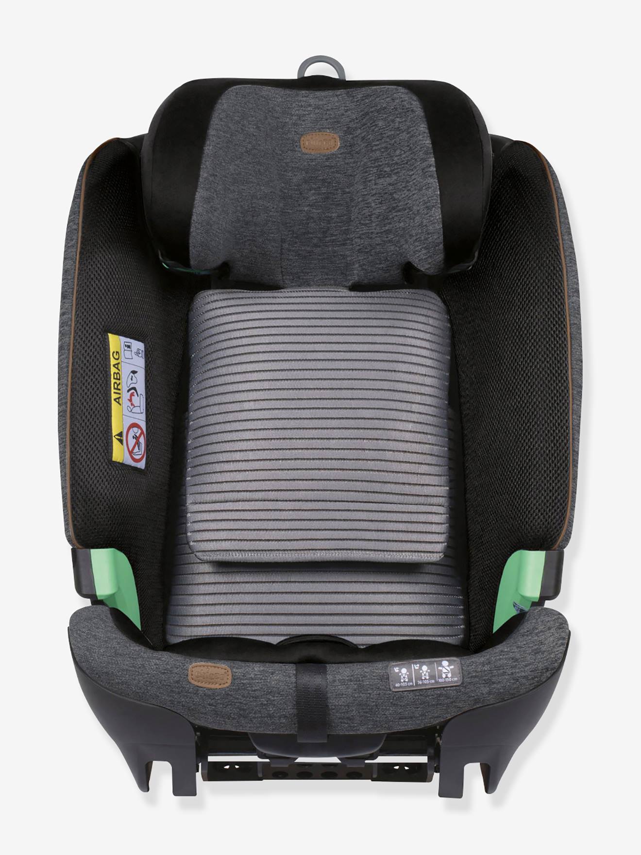 Chicco Kindersitz Bi-Seat i-Size Air CHICCO, 40-150 cm, 0+/1/2/3 - schwarz