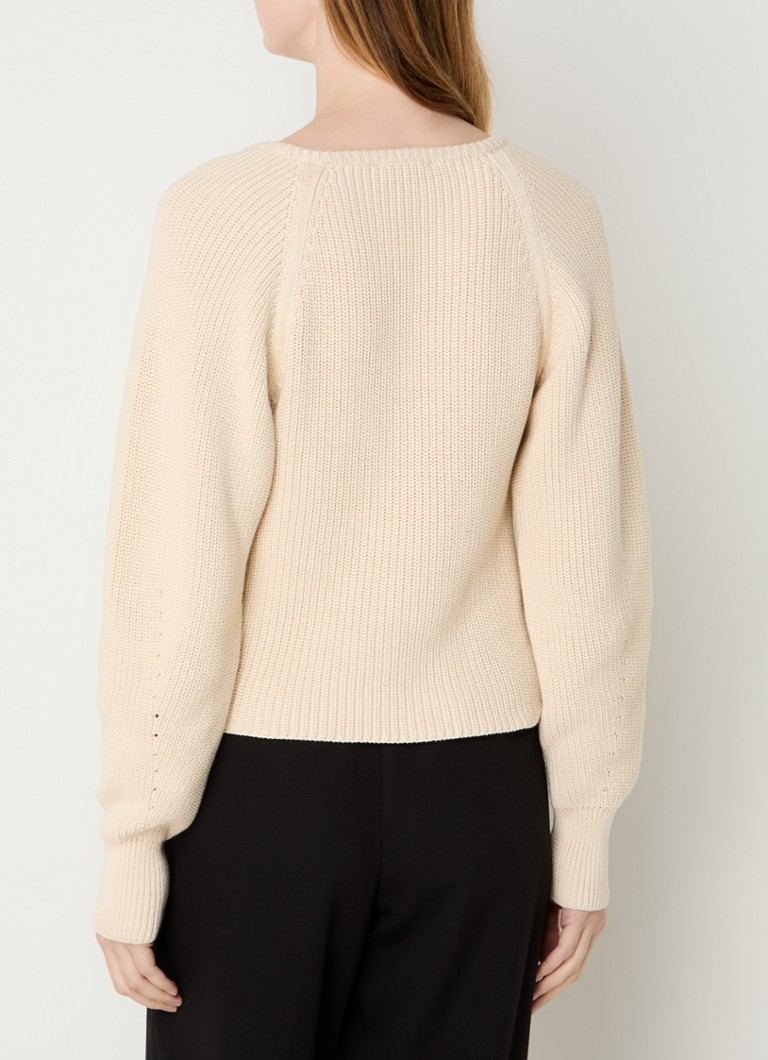 Modström Galen Grobstrickpullover mit Ballonärmeln