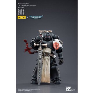 Warhammer 40k Actionfigur: Black Templars The Emperors Champion Rolantus