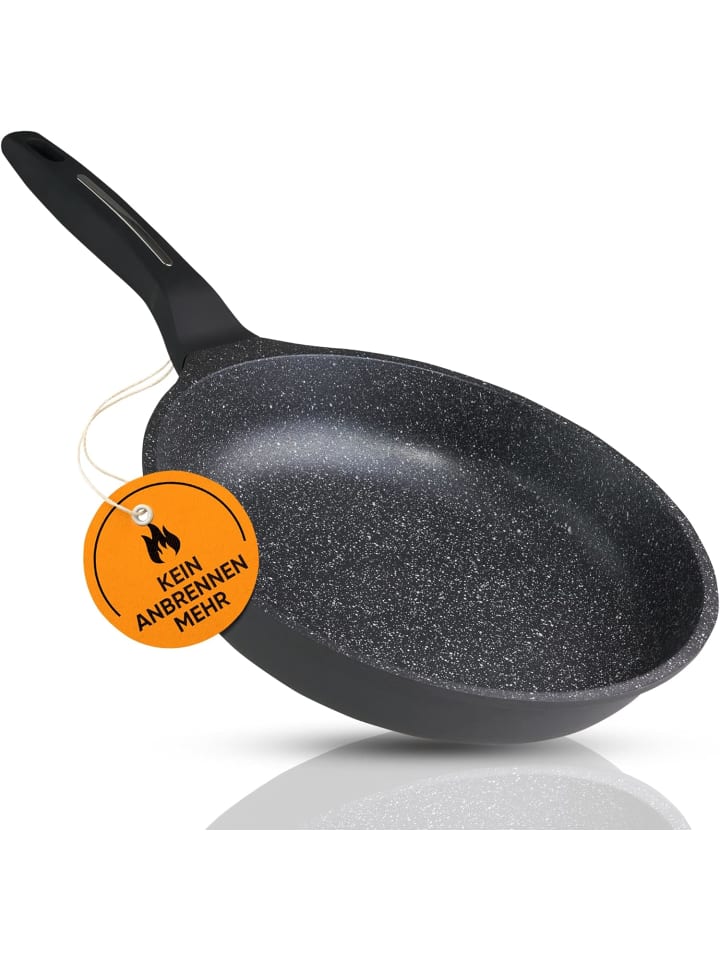 COFI 1453 TORBONY Aluguss Bratpfanne 28 cm mit hohem Rand 6,5 cm in Schwarz günstig kaufen 28 cm