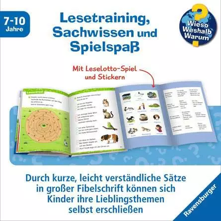Ravensburger Wieso? Weshalb? Warum? Erstleser, Band 12: Haustiere