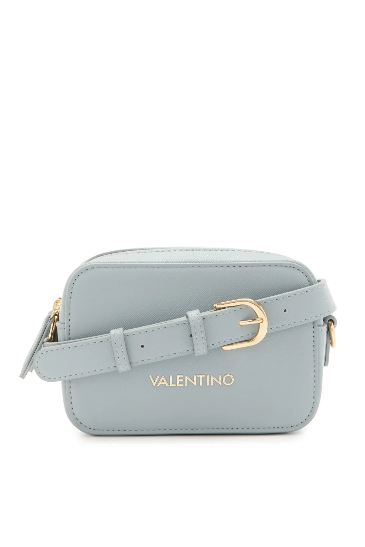 1'ASLAN  Valentino Bags Zero Damen Umhängetasche Blau Vbs7b306polvere