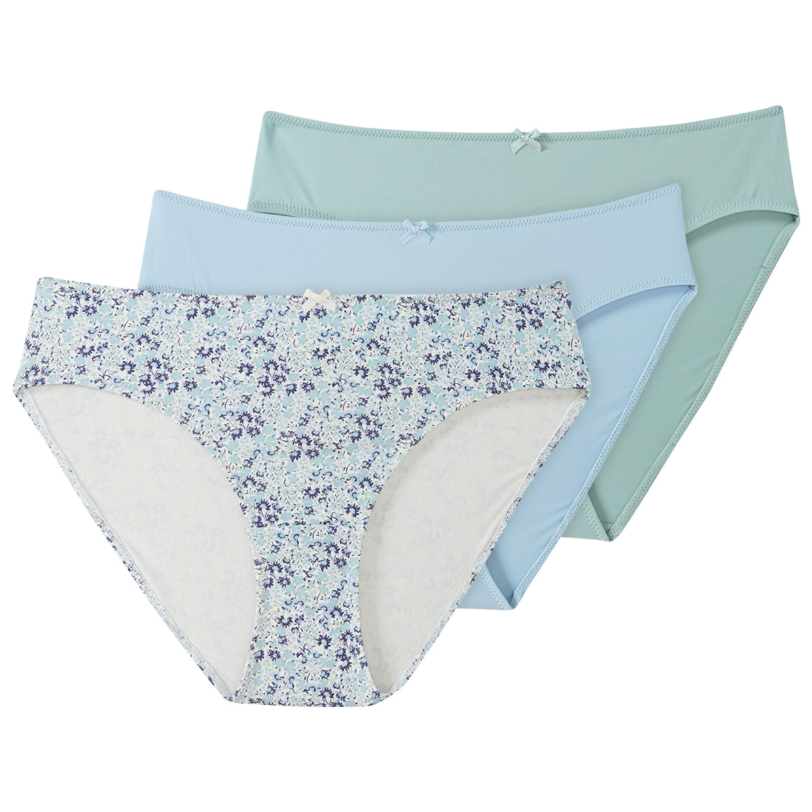 3 Damen Slips aus Mikrofaser