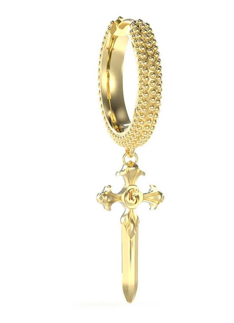 Orecchino singolo con pendente GUESS JUME04025JWYGT-U