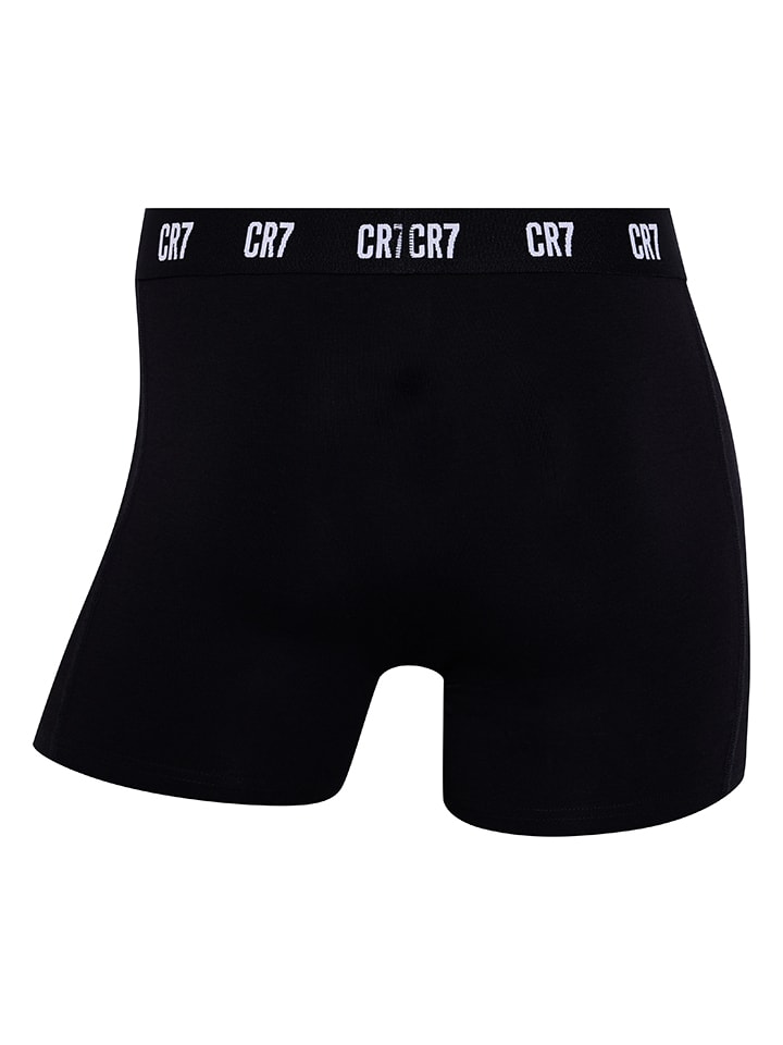 CR7 5er-Set: Boxershorts in Blau/ Schwarz/ Dunkelgrün günstig kaufen