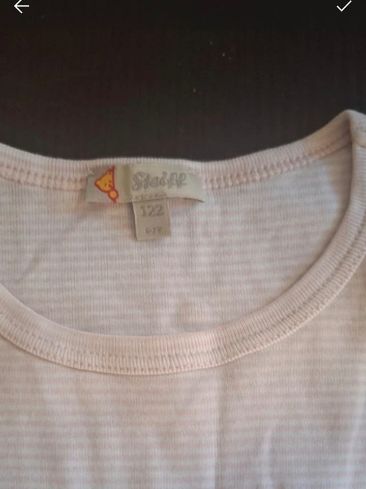Steiff Pyjama in Rosa/ Weiß günstig kaufen 122