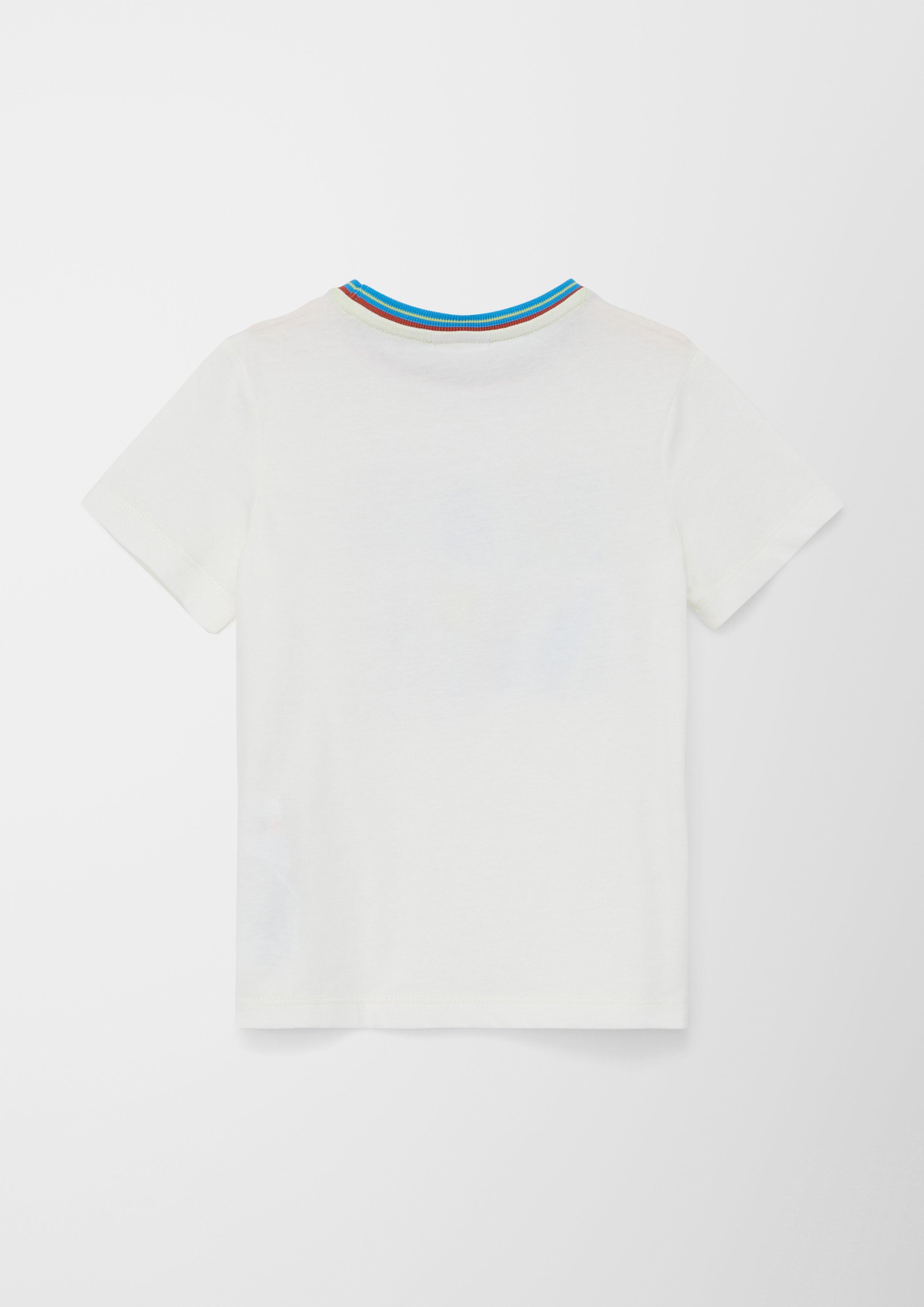 T-Shirt mit Frontprint  2127537-0210